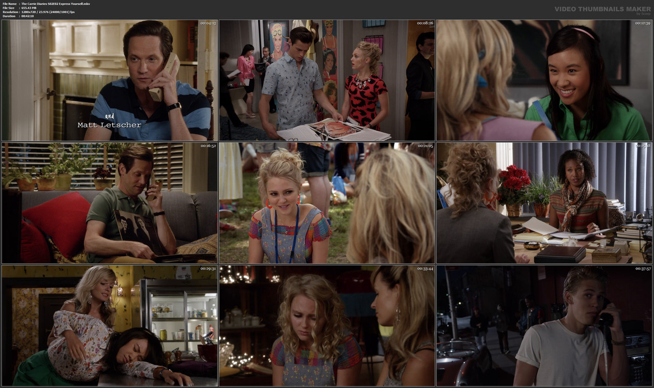 The Carrie Diaries S02E02 Express Yourself.mkv