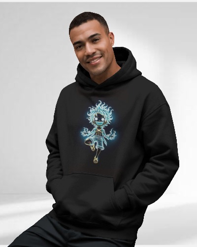 Luffy Gear 5 'Anime Glow' Hoodie