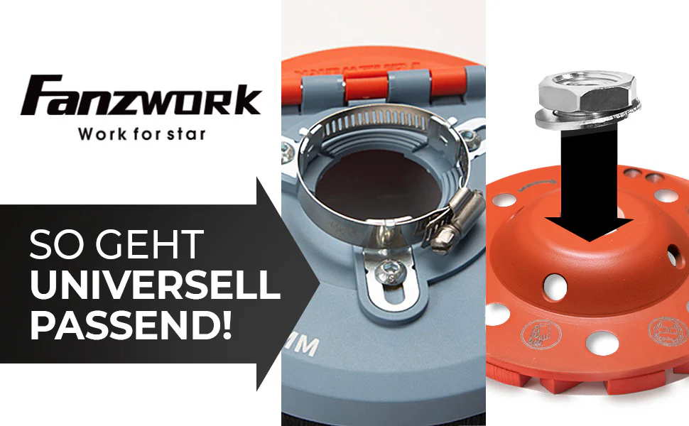 FANZWORK Austauschbare Bürste