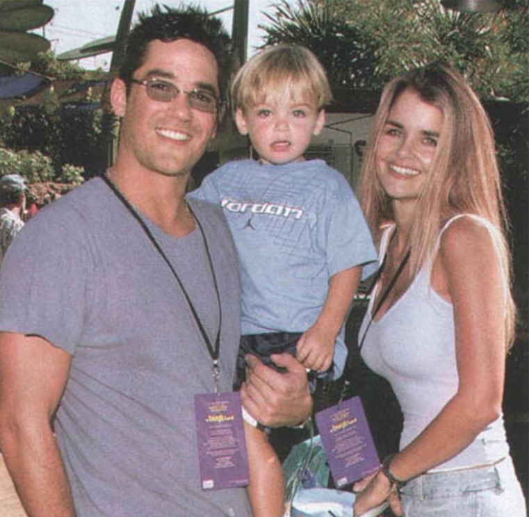 Dean Cain, Samantha Torres and their son