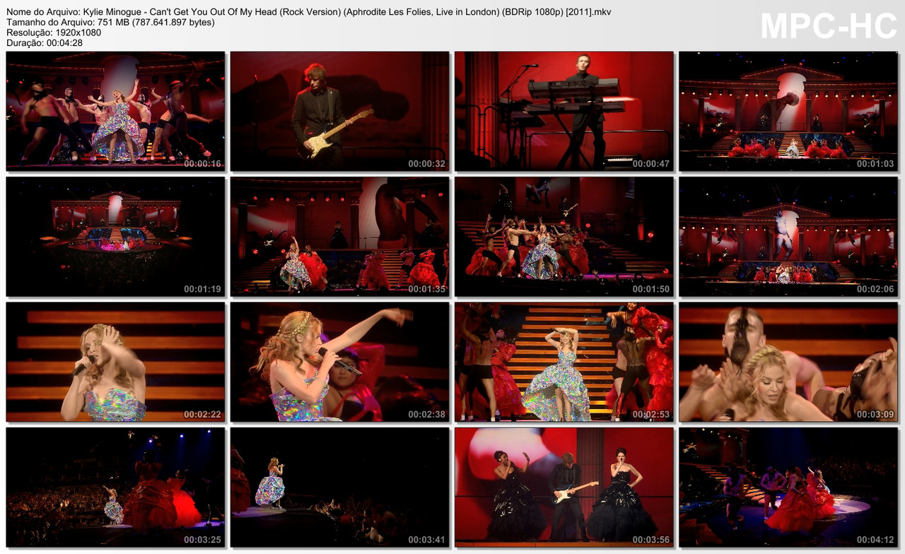 Kylie Minogue - Can't Get You Out Of My Head (Rock Version) (Aphrodite Les Folies, Live in London) (