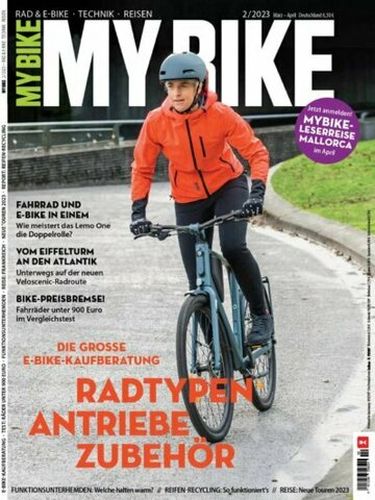 Cover: My Bike Fahrradmagazin März-April No 02 2023