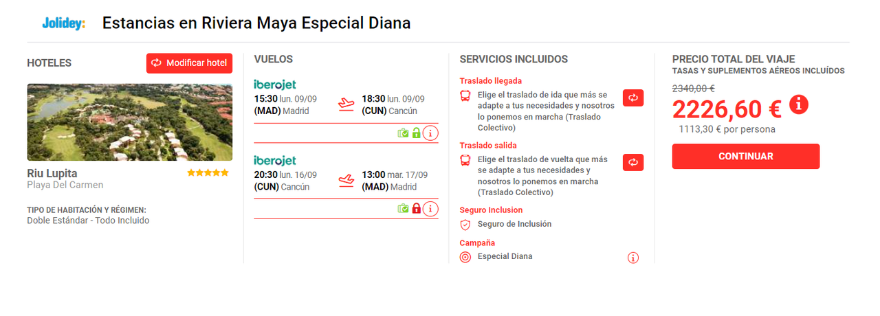 SEMANA LOCA DEL CARIBE: Hasta 300€ de descuento por persona ✈️ Foro Ofertas Comerciales de Viajes
