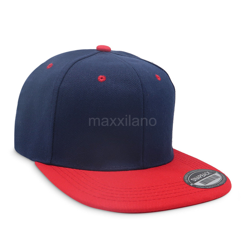 Image Baseball Cap Men Plain Snapback Hat