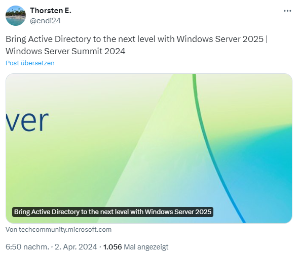Windows Server 2024 Active Directory