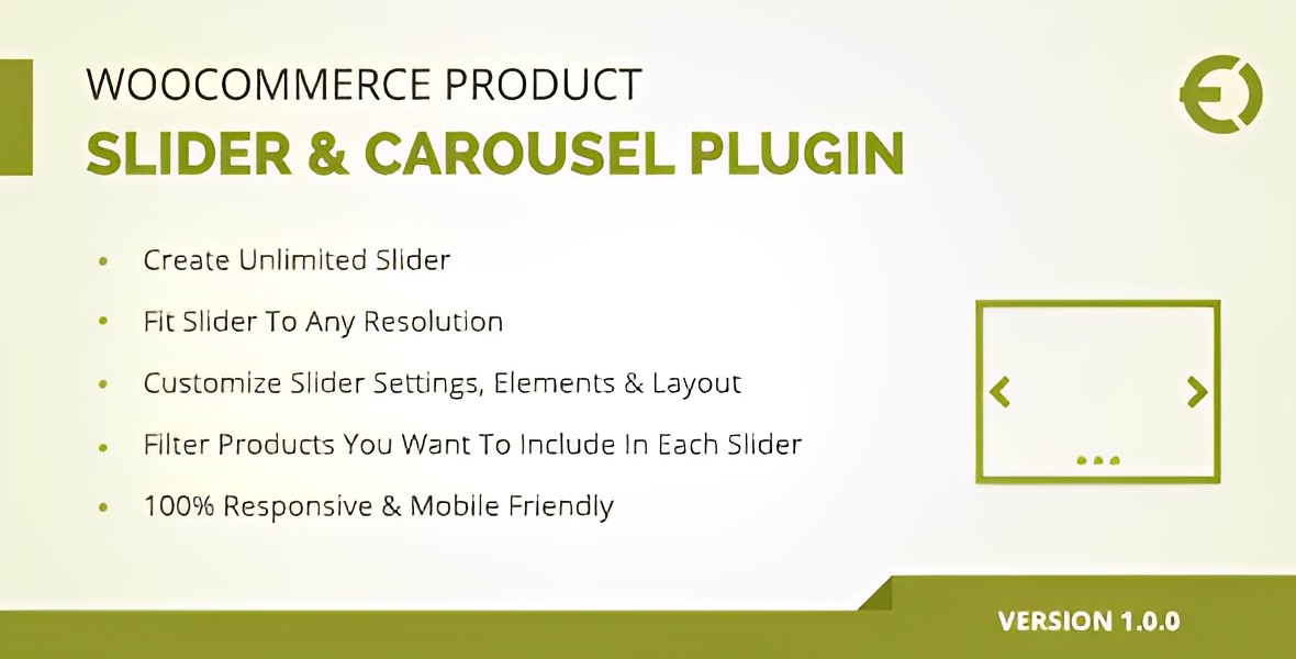 WooCommerce Product Slider & Carousel Plugin WordPress