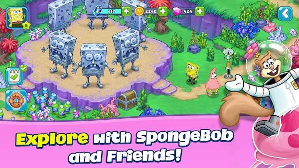 Spongebob Adventures in A Jam Mod APK