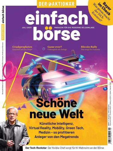Cover: Der Aktionär einfach börse Magazin No 07 Juli 2023