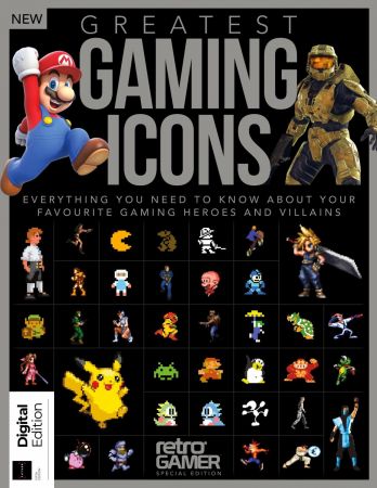 Retro Gamer Presents - Greatest Gaming Icons, 5th Edition 2023