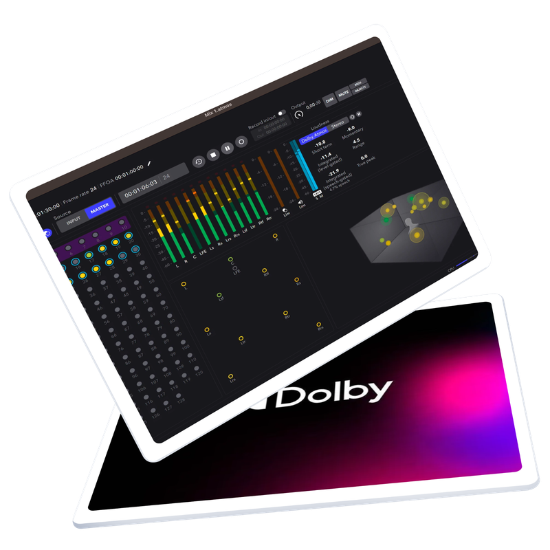 Artist viewing Dolby Atmos analytics