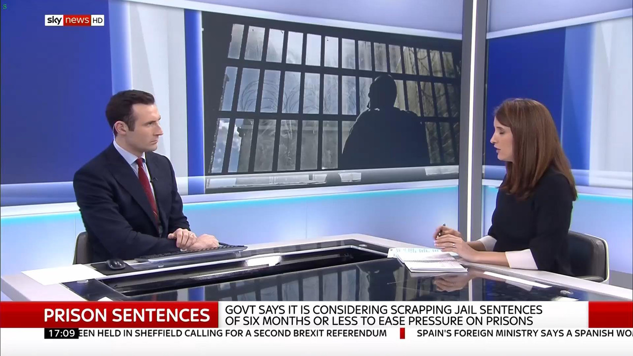 12 January - 17.00.00 - Sky News. A round-up of all the day's ma
