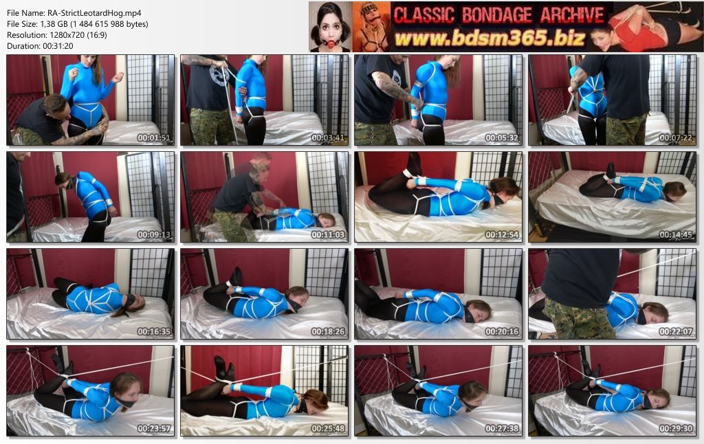 Rachel Adams - Strict Leotard Hogtie