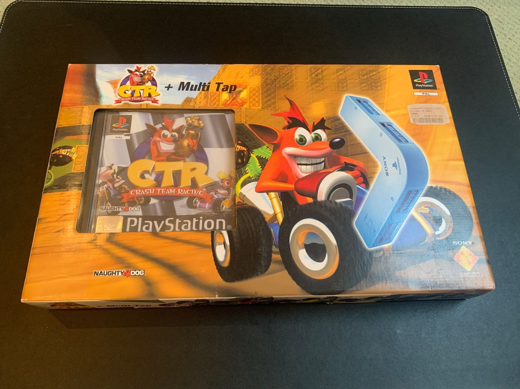 Question pack Crash Team Racing CTR avec Multitap 1