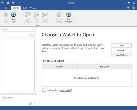 iliumsoft eWallet 8.5.5.38006