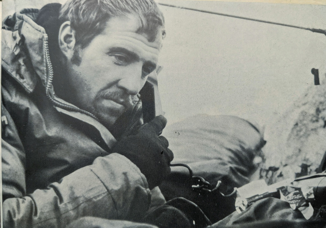 OA 148 Nick Allin, que estaba en el equipo FO1 de Hugh McManners de 148 (Meiktila) Battery