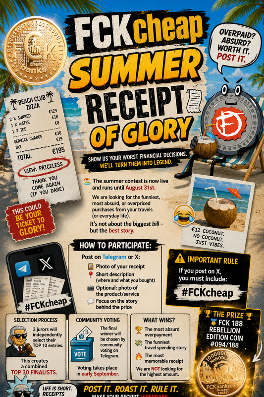 FCKcheap Summer Receipt of Glory