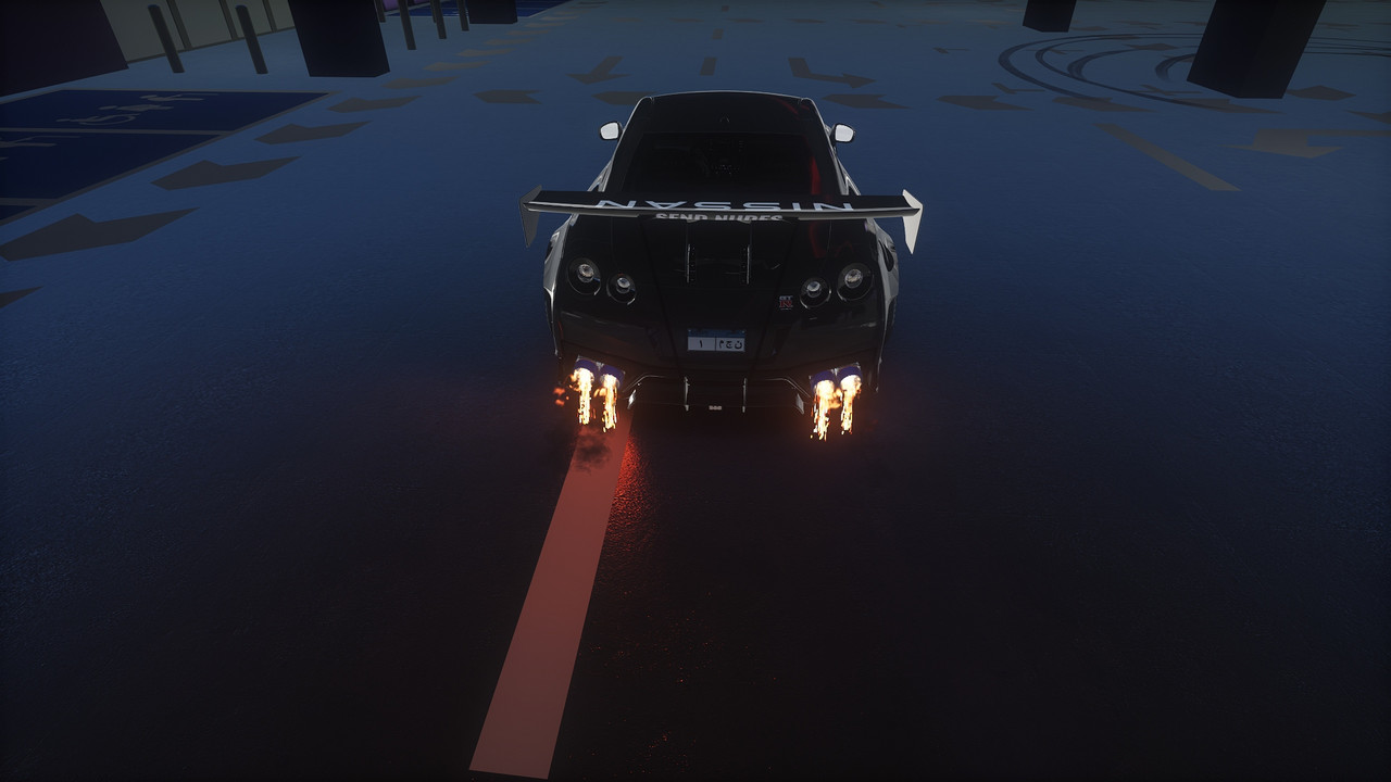 Nissan GTR Flames Server