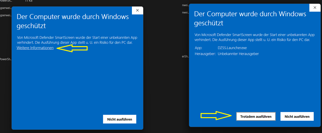 windows warnung