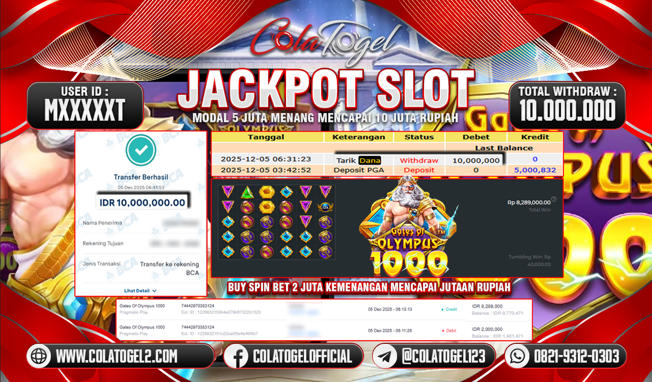 JACKPOT SLOT GACOR!!