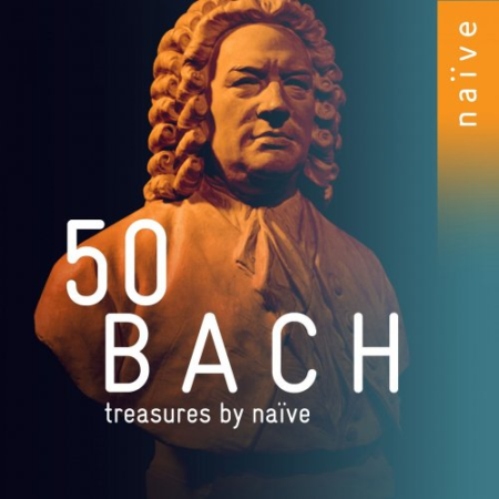 VA   50 Bach Treasures by Naïve (2017)