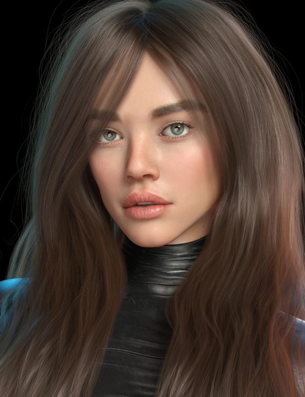 Blue HD for Genesis 8 Female