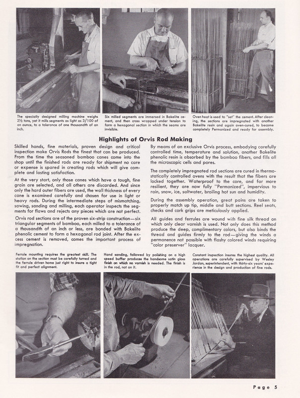 Catalog - 1957 page 5 (Highlights of Rod Making)
