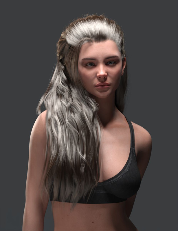 Wuqu Hair for Genesis 9 Wuqu Hair for Genesis 9