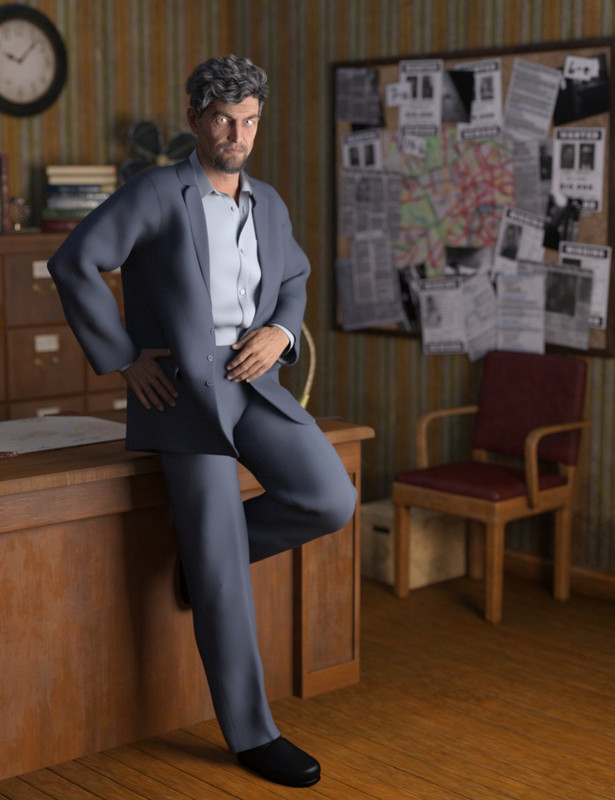 dForce Informal Suit for Genesis 8 Male(s) 