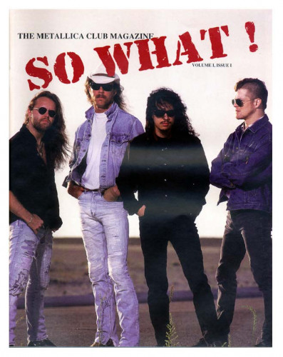 LLICA SO WHAT! メタリカ FC 会報誌 18冊 Metallica So What Magazine | eBay