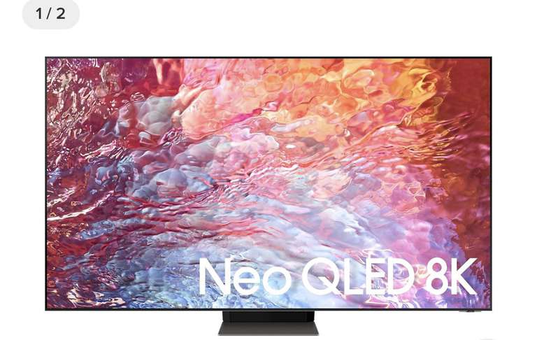 Mercado Libre: Tv samsung 55 pulgadas 8K 
