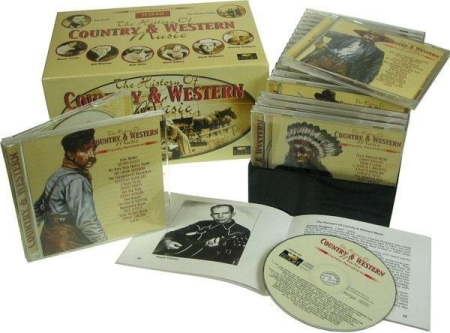 VA - The History Of Country And Western Music [20 CD Box Set], (1927-1951/2001), MP3