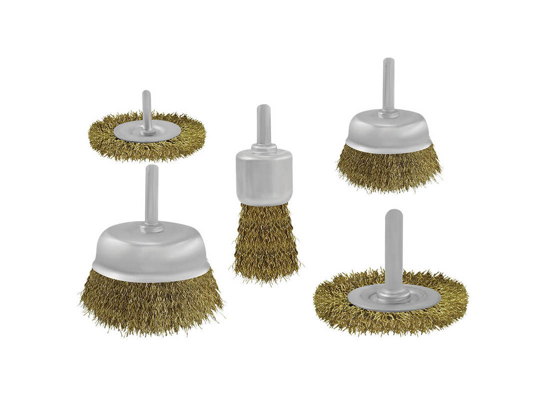 JUEGO DE ESCOBILLA PARA TALADRO 5PCS ASAKI