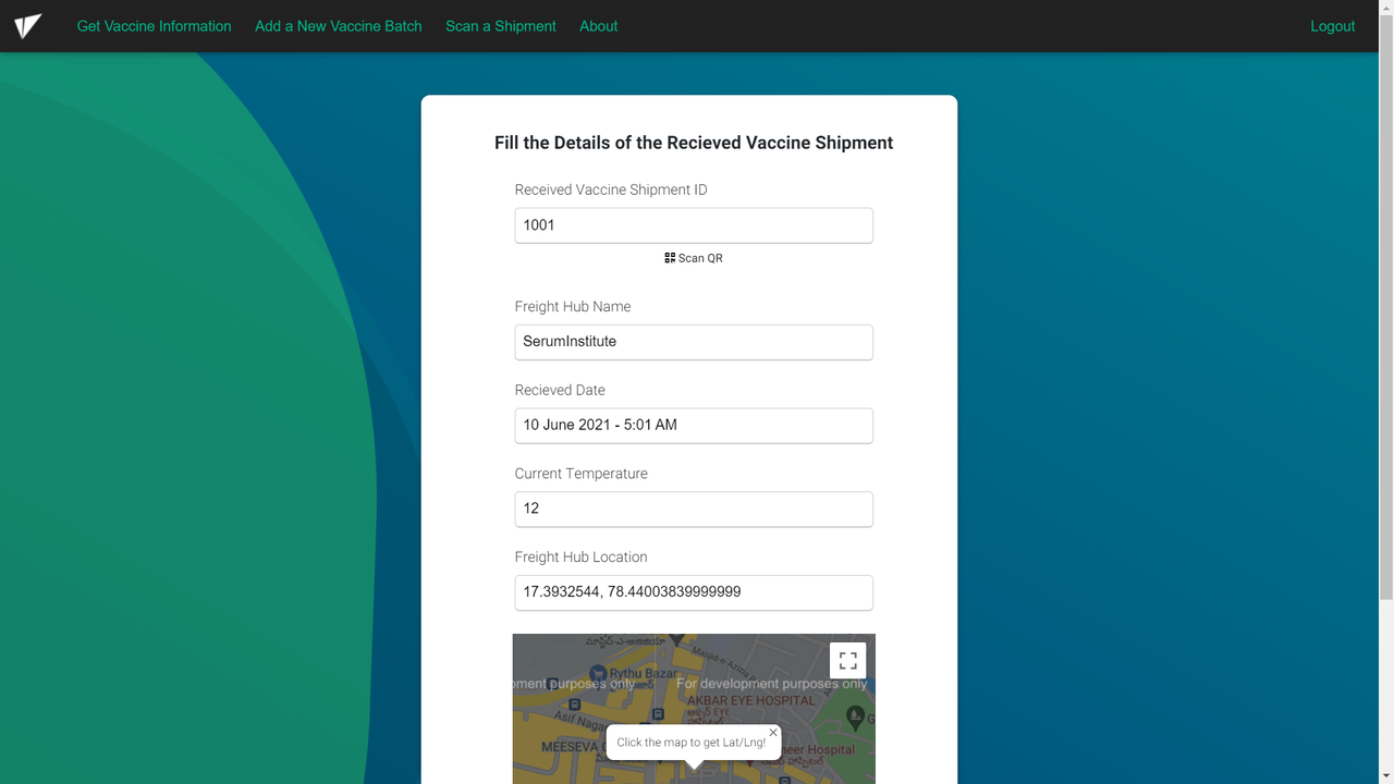 Vaccine Tracker - Add New Vaccines - Google Chrome 10-Jun-21 8_31_53 AM