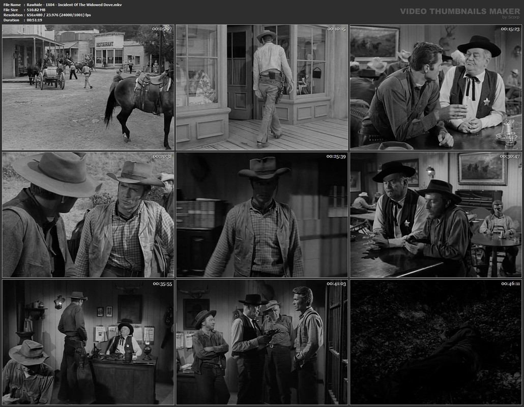 Rawhide - 1X04 - Incident Of The Widowed Dove.mkv