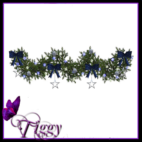 Blue-and-Silver-Garland