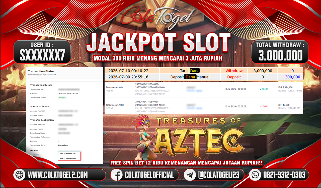 JACKPOT SLOT GACOR!!