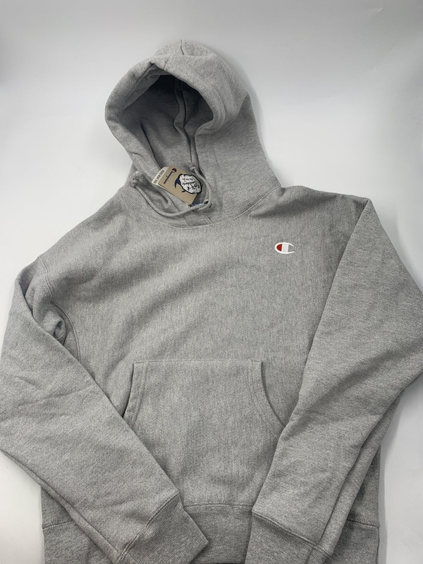 CHAMPION REVERSE WEAVE HOODIE XSMALL GREY WOMANS | MDG Sales, LLC