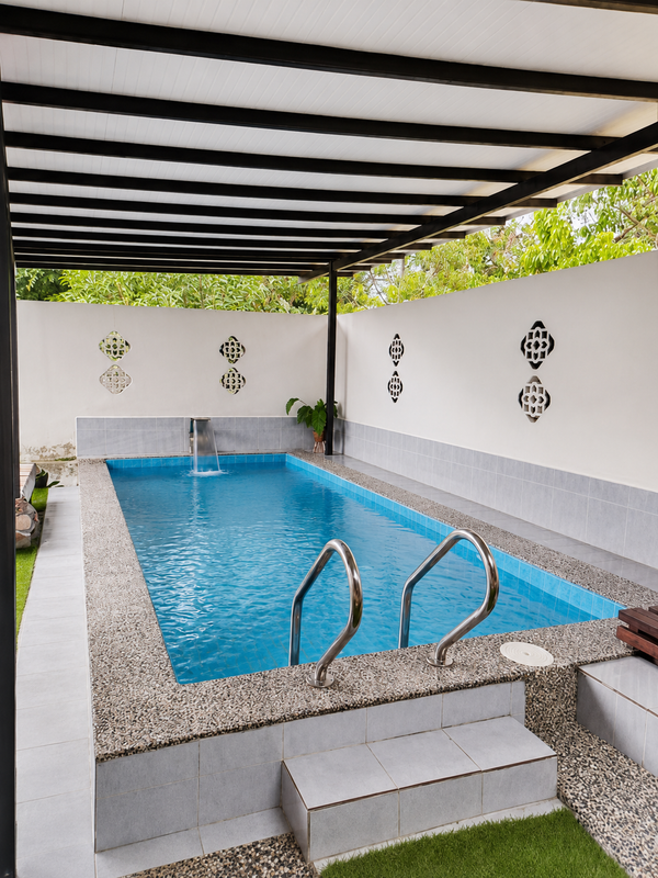 Kolam renang persendirian Homestay Tok Ayah