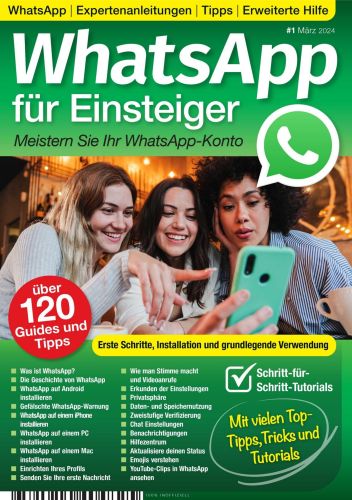 Cover: WhatsApp für Einsteiger No 01 März 2024