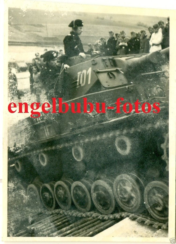PANZER-REGT. - PANZER IV mit I01 - VITRY (Champa