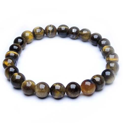 Avika Natural Energized Tiger Eye Beads Bracelet