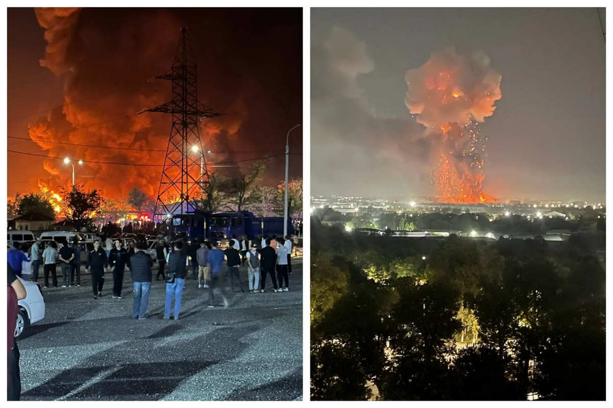 Uzbekistán cimbra por intensa explosión que rompió decenas de ventanas: videos