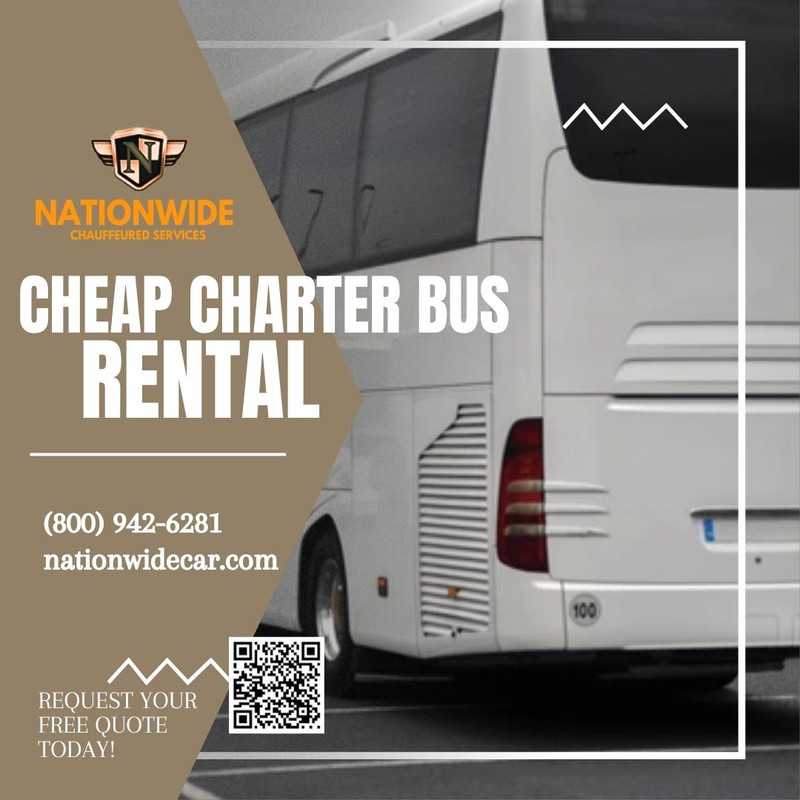 Cheap Charter Bus Rental