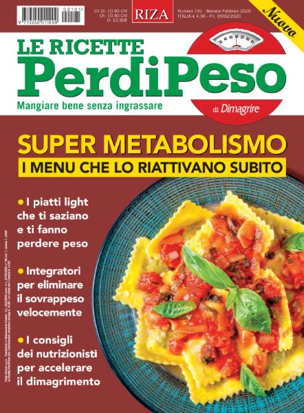 Le Ricette PerdiPeso - Febbraio 2020