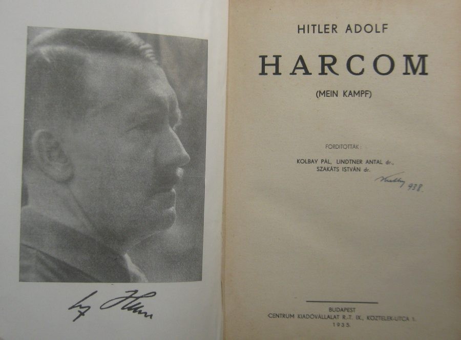 Mein Kampf első kiadás 1935