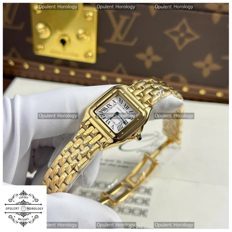 Buy Cartier Panthère White Moon Dial Replica - A Swiss Quartz Women’s Luxury Timepiece