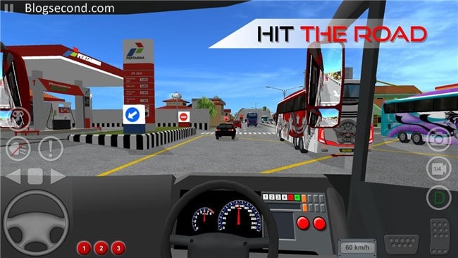 Gambaran dari Game Bus Simulator Indonesia untuk Android