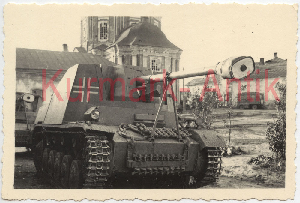 Foto Wehrmacht Panzer Jäger PAK Marder top Kennung Wappen Emblem