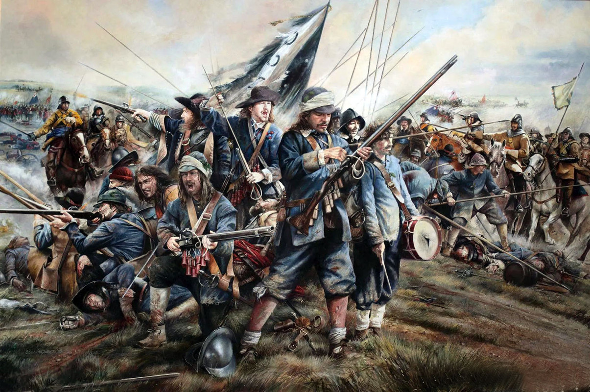 Civil inglesa,la batalla de Naseby 14 de junio de 1645, Chris Collingwood La última batalla de los c