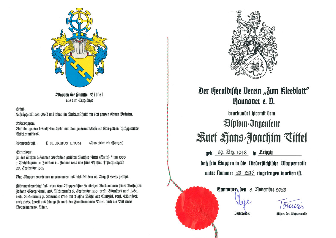 Wappenbrief A3, 300dpi